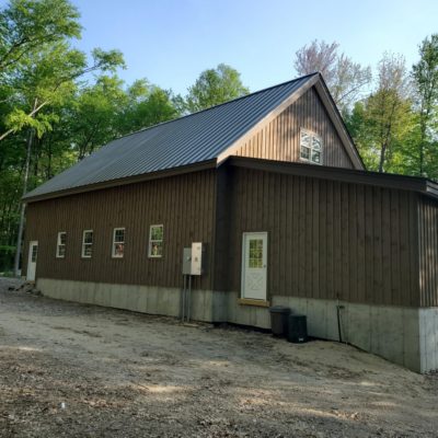 Metal Roof Fabrication Shop