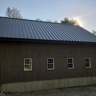 Metal Roof Fabrication Shop