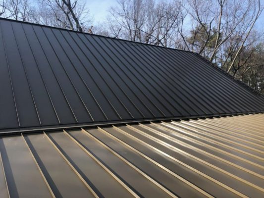 Metal Roof Fabrication Shop
