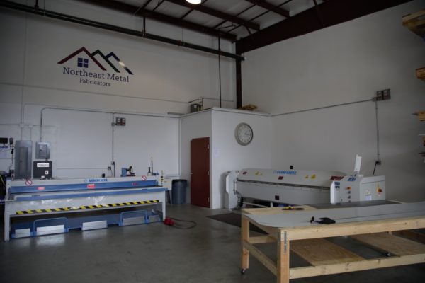 Northeast Metal Fabricators - metal roofing company providing cut and drop service, a full metal shop and the resources to get the roof installed if needed